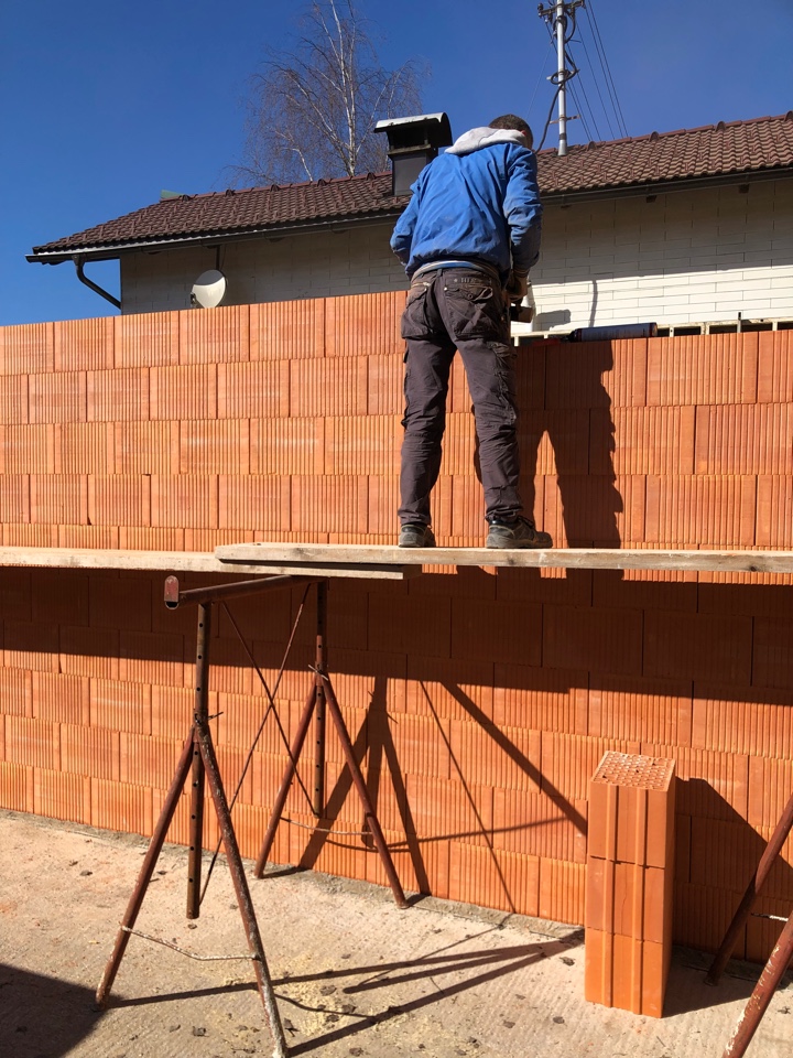 Bau einer Wohnsiedlung in Steinabrückl